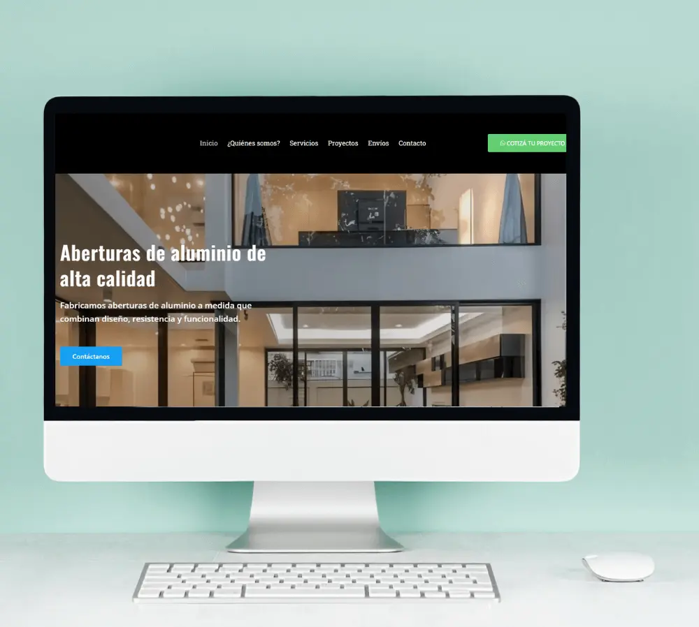 Landing page Mañonea